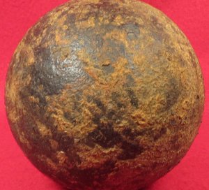 Confederate Six Pounder Spherical Case-Shot Artillery Shell